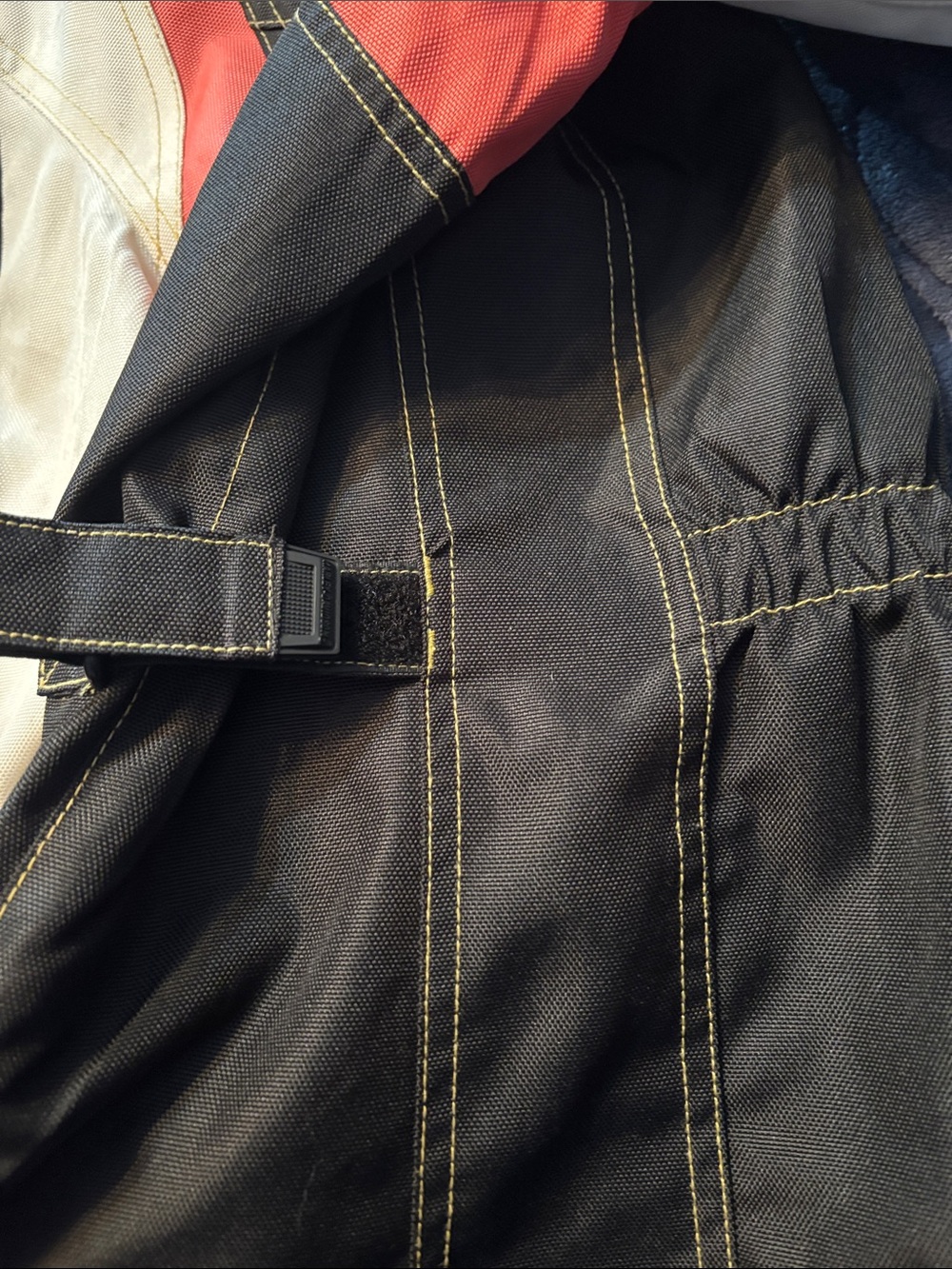 Harley-Davidson Black/peach and Cream Motorcycle Jacket - Picture 4 of 7